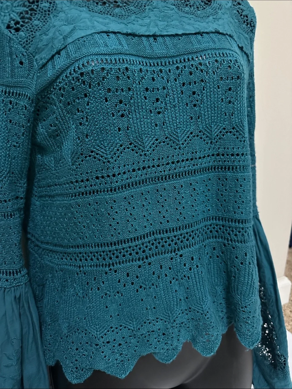Free People lightweight teal